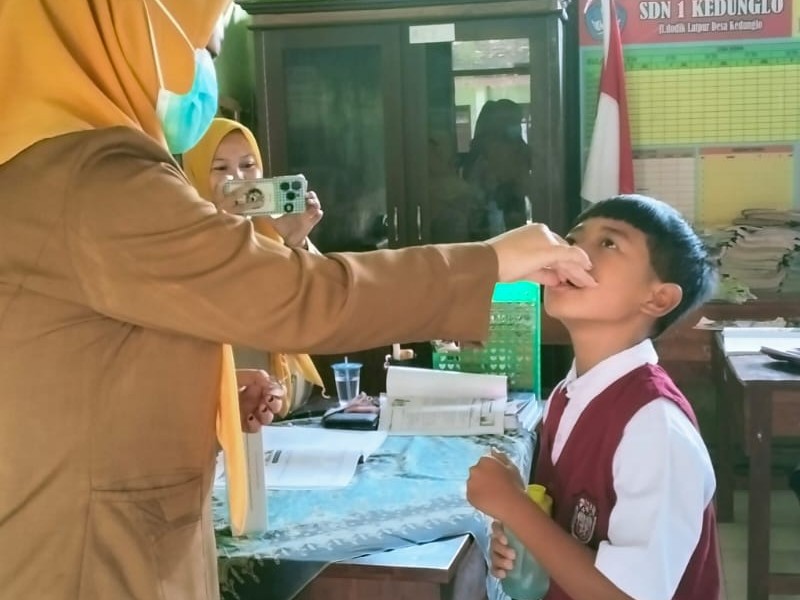 PEMBERIAN OBAT CACING